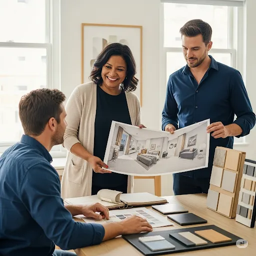 Contacto con diseñadores de interiores